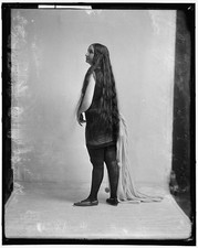 Photo:Mrs G Owen Portrait Long Hair Studio 1910s Harris & Ewing picture