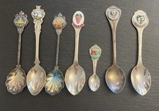 7 Collector Spoons SOUTHERN AUSTRALIA ADELAIDE MOONTA YORKETOWN CLARE Ships Free picture