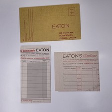 Eaton's Department Store Scarborough Canada Order Form Envelope 1968 picture