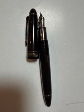 Good Sailor Black Luster F Fine Fountain Pen Black Japan Writing Tested picture