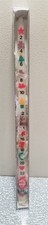 Vtg 15” CHRISTMAS ADVENT 24 Day Countdown TAPER CANDLE Candlestick Hong Kong NOS picture