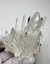 Top Quality Large Clear Arkansas Quartz Crystal Cluster picture