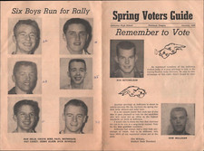 1958 JEFFERSON HIGH SCHOOL - PORTLAND, OREGON Student Body / Spring Voters Guide picture