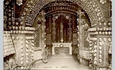 CHAPEL OF BONES malta c1910 postcard crypt tomb real photo rppc ossuary dead picture