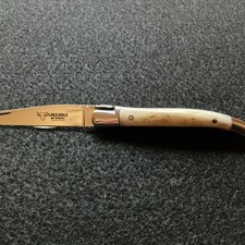Laguiole Folding Pocketknife Horn Handle Handmade France New $$REDUCED picture