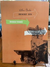 Wilbur Clarks Desert Inn Vintage Hotel Directory - Las Vegas Memorabilia - Mid-C picture