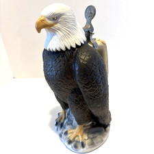 Budweiser Eagle Character Stein 1997 Anheuser Busch Lidded Beer Stein 10.5