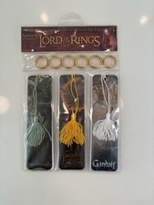 Lord of the Rings Two Towers Antioch Bookmark Set With Rings NIB picture