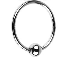 Prince Albert Jewelry 8g Fixed 10mm Ball Captive 28mm Diameter G Ring Hot Gift picture
