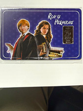 Royal Dutch Mint Harry Potter Ron & Hermione Collectible Card picture