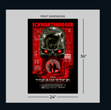 The Terminator Movie Poster Standard Edition Art Print Vice Press-NEW- Free S&H picture