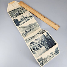 Tuck's Souvenir Letterview of Bath (c1920s) Foldout Postcard picture