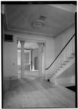 Photo:Jackson Mississippi Governors Mansion Main Hall Staircase 1930s picture