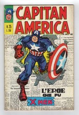 1969 MARVEL CAPTAIN AMERICA #109 & X-MEN #23 CAPTAIN AMERICA ORIGIN RARE ITALY picture