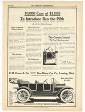 1912 Ads F&B of PG: REO The Fifth Automobile, Lansing & Mitchell Lewis of Racine picture