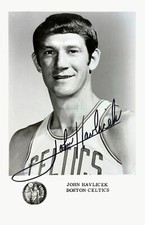 John Havlicek -- Signed Vintage Photo Postcard Copy picture