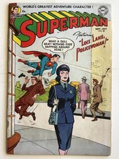 Superman #84 - DC 1953 – Lois Lane – Policewoman (No frisking jokes, kids) picture