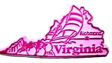 Virginia Richmond United States Fridge Magnet picture