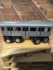 Munipals  NYC Subway Number  3 Train 7 Avenue Express Wooden Railway Thomas Brio picture
