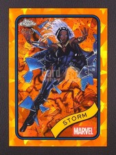 2025 Topps Marvel Chrome Sapphire Edition STORM /25 Orange Refractor #95 X-Men picture