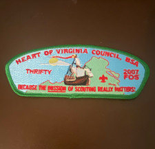 Heart of Virginia Council BSA 2007 FOS Thrifty CSP picture