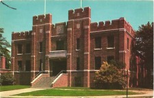 Easton Maryland MD The Armory Harrison & South Sts Chrome Postcard Unposted picture
