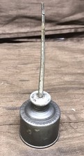 Vintage Small Pat.d Date February 27, 1923 Eagle Thumb Oil Can Oiler Made In USA picture