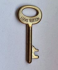 Louis Vuitton Authentic Vintage Brass Skeleton Trunk Key For Lock # 1343941 picture