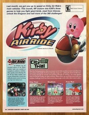 2003 Kirby Air Ride Nintendo Gamecube Print Ad/Poster Official Retro Promo Art picture