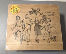 2006 Breygent Wizard of Oz Factory Sealed Wooden Card Box prop/costume or sketch picture