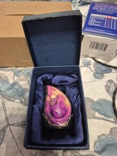 Purple Butterfly Cremation Urn for Ashes, Small Teardrop  picture