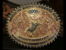 Rodeo Trophy buckle 2006 Bullriding Champion  picture