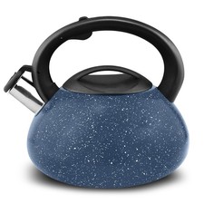 3 Quart Stovetop Whistling Tea Kettle, Granite Finish, Fast Boil picture