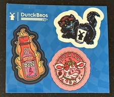 Dutch Bros Mini Sticker Sheet Drop Fan Fave September 14 2026 Limited Brand New picture