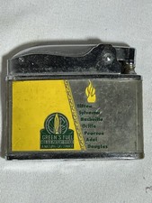Vintage Advertising Lighter Tri County Gas Tifton Sylvester Nashville Adel GA picture