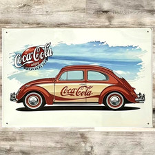 Coke Coca-Cola 8 x 12 Novelty Metal Sign Shrink-wrapped New picture