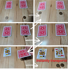 Magic Trick - Coin Transportation -Coins Vanish & Appear Instantly  picture