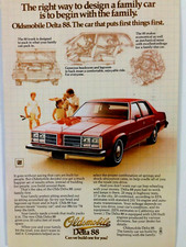 1978 Oldsmobile Delta 88 Print Ad Right Way To Design picture