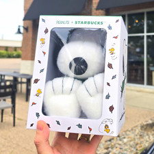 Authentic Starbucks x Peanuts Snoopy - Snoopy Barista Plush - Ready To Ship🚀 picture