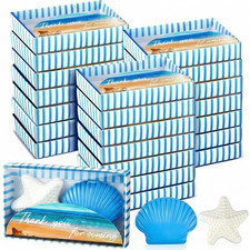 24 Sets Seashell & Starfish Soaps Nautical Party Favors Ocean Theme picture