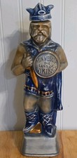Vintage Jim Beam Minnesota Land of Vikings Liquor Decanter 1972 Whiskey Football picture