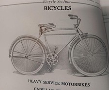 Vintage cycle and motorcycle accessory booklet brochure.  122 pages edwards and picture