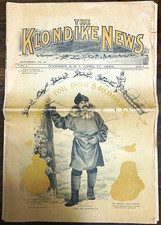 Klondike News 1898 Gold Rush Earl Mickel Facsimile Dawson Yukon 39 Pages Map picture