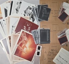 Massive USS Nimitiz 1981 Flight Deck Disaster Archive Photos Negatives Slides picture
