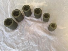 6 BONNEY 3/4INCH DRIVE 6PT IMPACT SOCKET SET - EXCELLENT CONDITION picture
