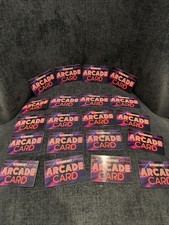 🔥 Lot of 20 Empty Bowlero Arcade Cards - Reloadable Fun Awaits Zero balance 🔥 picture
