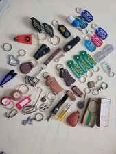 Junk Drawer Lot Vintage Collectibles Key Chains picture
