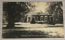 Postcard Haddonfield New Jersey NJ Library & Historical Library picture