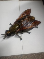 Metal fly ashtray great condition picture