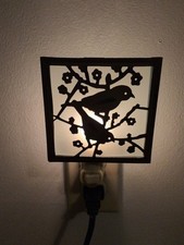 Vintage Bird Silhouette Night Light picture